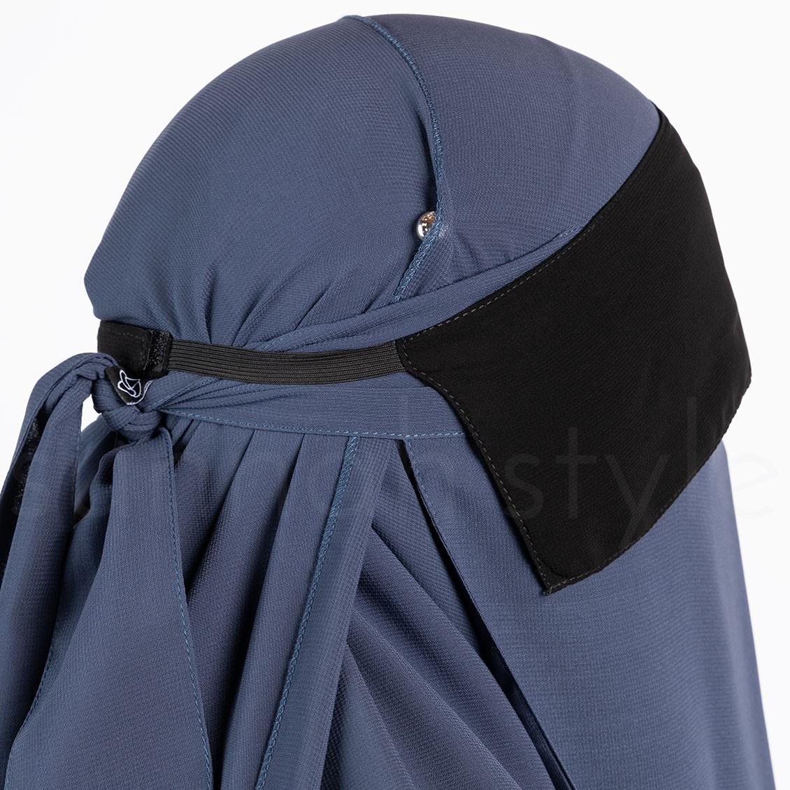 Sunnah Style Adjustable Niqab Flap Black